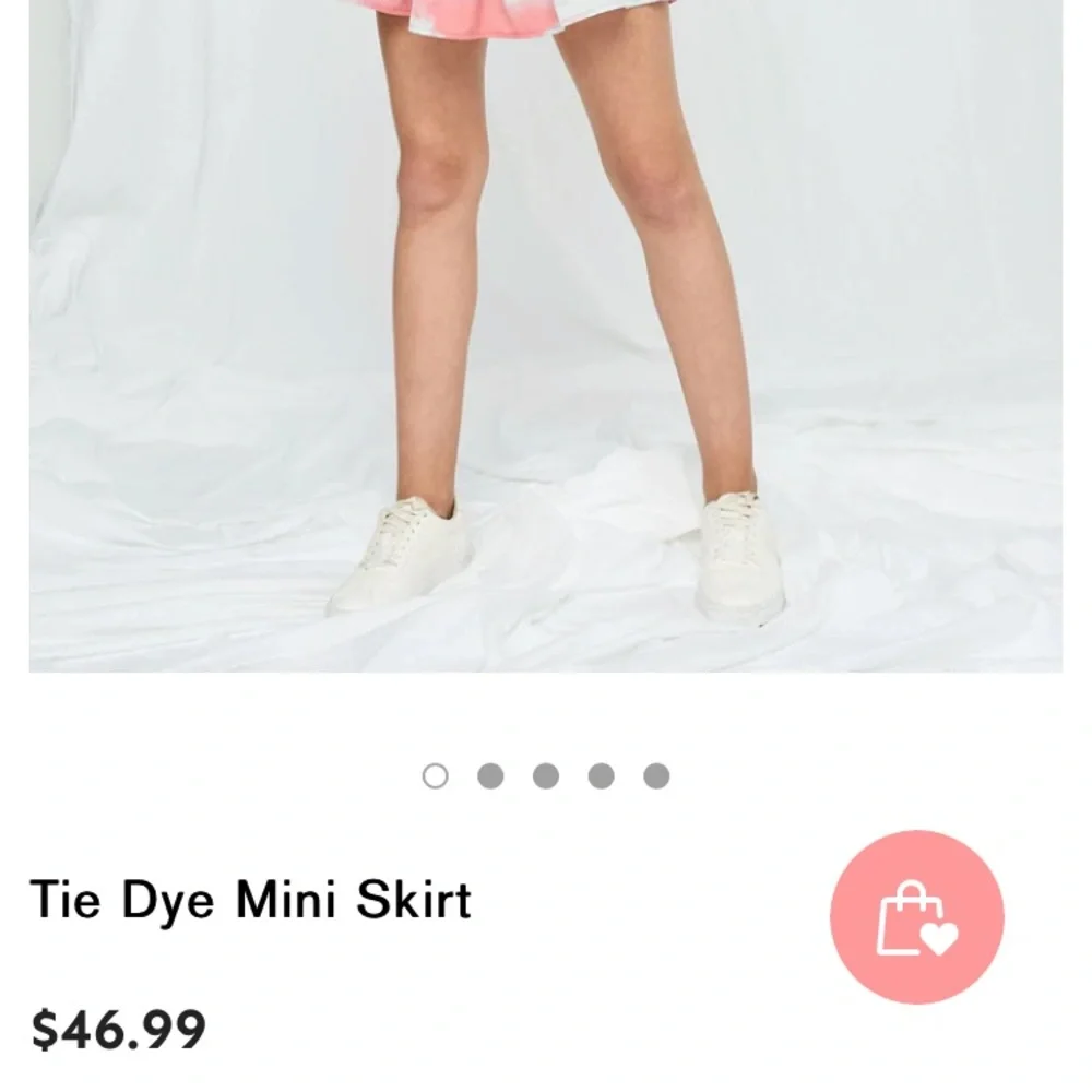 Hayden Girls size M tie dye tiered skirt! - Picture 4 of 5